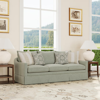 Eleanora Fabric Skirted Sofa