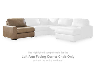 Veronella Corner Chair Leather - Left Arm Facing