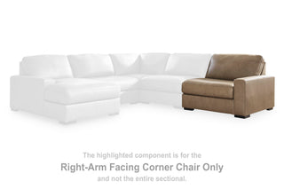 Veronella Corner Chair Leather - Right Arm Facing