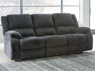 Draycoll Reclining Power Sofa Chenille