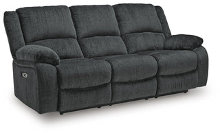 Draycoll Power Reclining Sofa and Loveseat