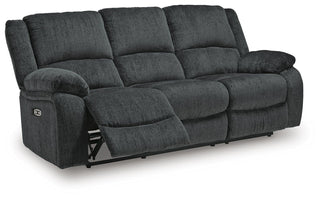 Draycoll Reclining Power Sofa Chenille