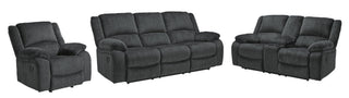 Draycoll Reclining Sofa, Loveseat and Recliner
