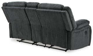 Draycoll DBL Rec Loveseat w/Console Chenille