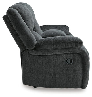 Draycoll DBL Rec Loveseat w/Console Chenille