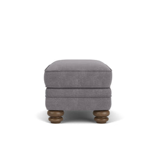 Bay Bridge Fabric Ottoman