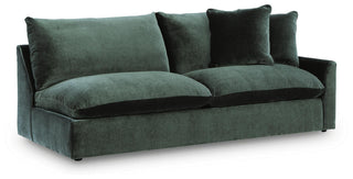 Carriage View RAF Sofa Velvet