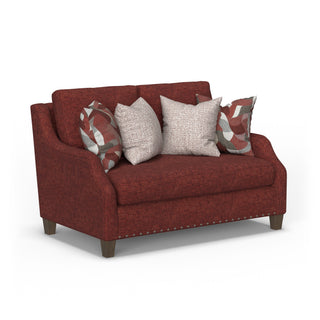 Gianna Fabric Bench Loveseat