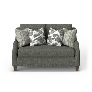 Gianna Fabric Bench Loveseat