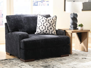 Whitmore Manor Chair and a Half Velvet Chenille