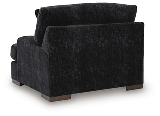 Whitmore Manor Chair and a Half Velvet Chenille