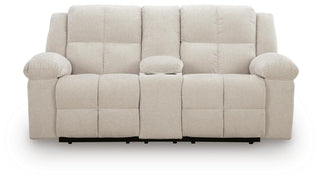 Orlen DBL Rec Loveseat w/Console Chenille Next-Gen Nuvella™ Performance Fabric