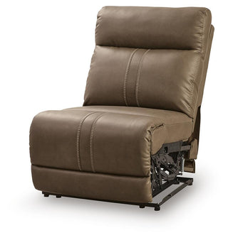 Max-Momentum PWR Armless REC w/ADJ Headrest Faux Leather