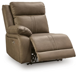 Max-Momentum LAF Zero Wall Power Recliner Faux Leather