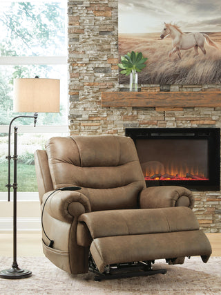 Revived and Restored Power Lift Recliner Faux Leather