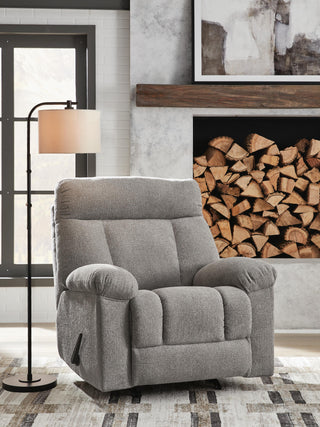 Hoyne Park Rocker Recliner Chenille Next-Gen Nuvella™ Performance Fabric