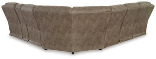 Ravenel 4-Piece Power Reclining Sectional Faux Leather
