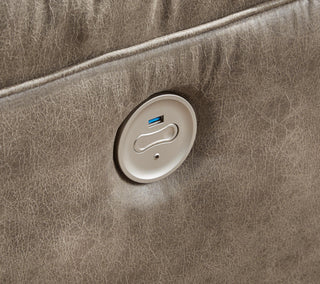 Ravenel 4-Piece Power Reclining Sectional Faux Leather