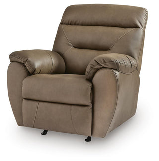 Elksworth Rocker Recliner Faux Leather