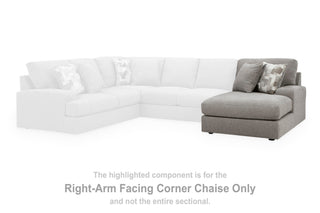 Lindon RAF Corner Chaise Chenille Next-Gen Nuvella™ Performance Fabric