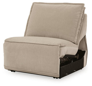 Carceri Armless Power Recliner Velvet Chenille Next-Gen Nuvella™ Performance Fabric