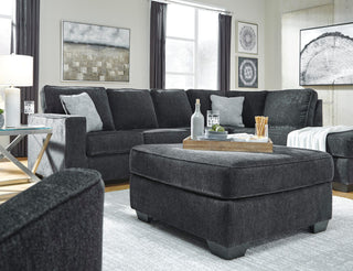 Altari Oversized Accent Ottoman Chenille
