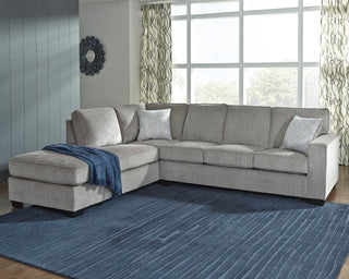 Altari 2-Piece Sleeper Sectional with Chaise Chenille