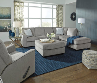 Altari 2-Piece Sleeper Sectional with Chaise Chenille