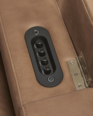 Lorrenton Glider PWR REC w/Audio System Faux Leather