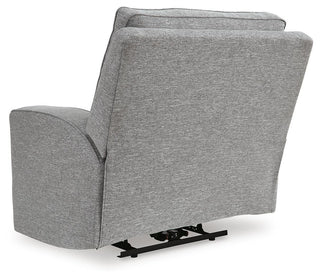 Biscoe PWR Recliner/ADJ Headrest Textured Next-Gen Nuvella™ Performance Fabric