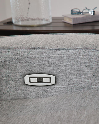 Biscoe Power Reclining Sofa and Loveseat