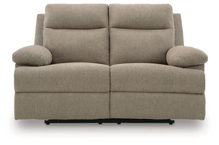 Side-Swipe Reclining Loveseat Chenille