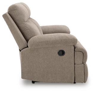 Side-Swipe Reclining Loveseat Chenille