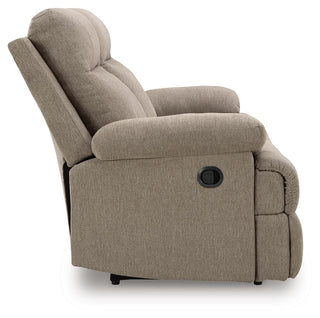 Side-Swipe REC Sofa w/Drop Down Table Chenille