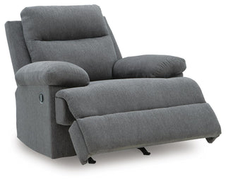 Side-Swipe Reclining Sofa, Loveseat and Recliner