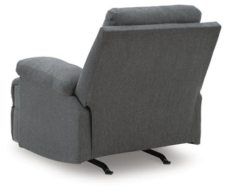 Side-Swipe Rocker Recliner Chenille