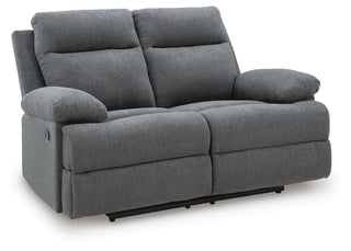Side-Swipe Reclining Loveseat Chenille