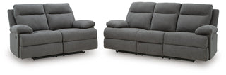 Side-Swipe Reclining Sofa and Loveseat