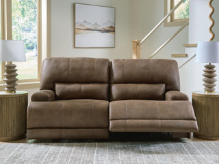 Beckley Place 2 Seat PWR REC Sofa ADJ HDREST Faux Leather