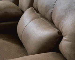Beckley Place 2 Seat PWR REC Sofa ADJ HDREST Faux Leather