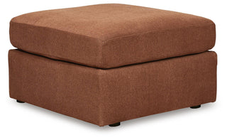 Modmax 6-Piece Sectional and Ottoman - Spice