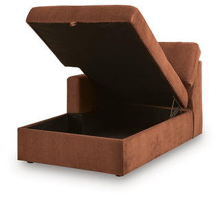 Modmax LAF Corner Chaise w/Storage Next-Gen Nuvella™ Performance Fabric