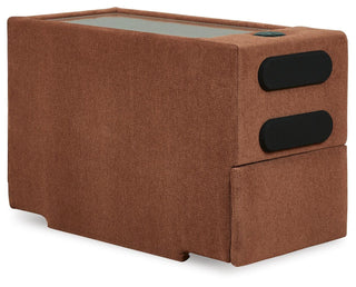 Modmax 8-PC Sectional with Chaise and Audio Consoles Next-Gen Nuvella™ Performance Fabric