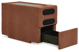 Modmax 5-Piece Sectional with Audio System Next-Gen Nuvella™ Performance Fabric