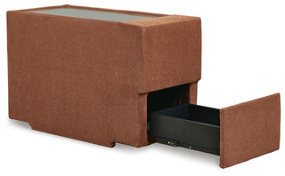 Modmax 6-Piece Sectional and 2 Ottomans - Spice