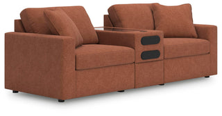 Modmax 3-Piece Sectional with Audio Console Next-Gen Nuvella™ Performance Fabric