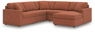 Modmax 5-Piece Sectional with Chaise Next-Gen Nuvella™ Performance Fabric