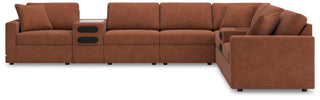 Modmax 8-Piece Sectional with Audio Consoles Next-Gen Nuvella™ Performance Fabric
