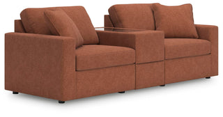 Modmax 3-Piece Sectional with Storage Console Next-Gen Nuvella™ Performance Fabric