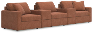 Modmax 5-Piece Sectional with Storage Consoles Next-Gen Nuvella™ Performance Fabric